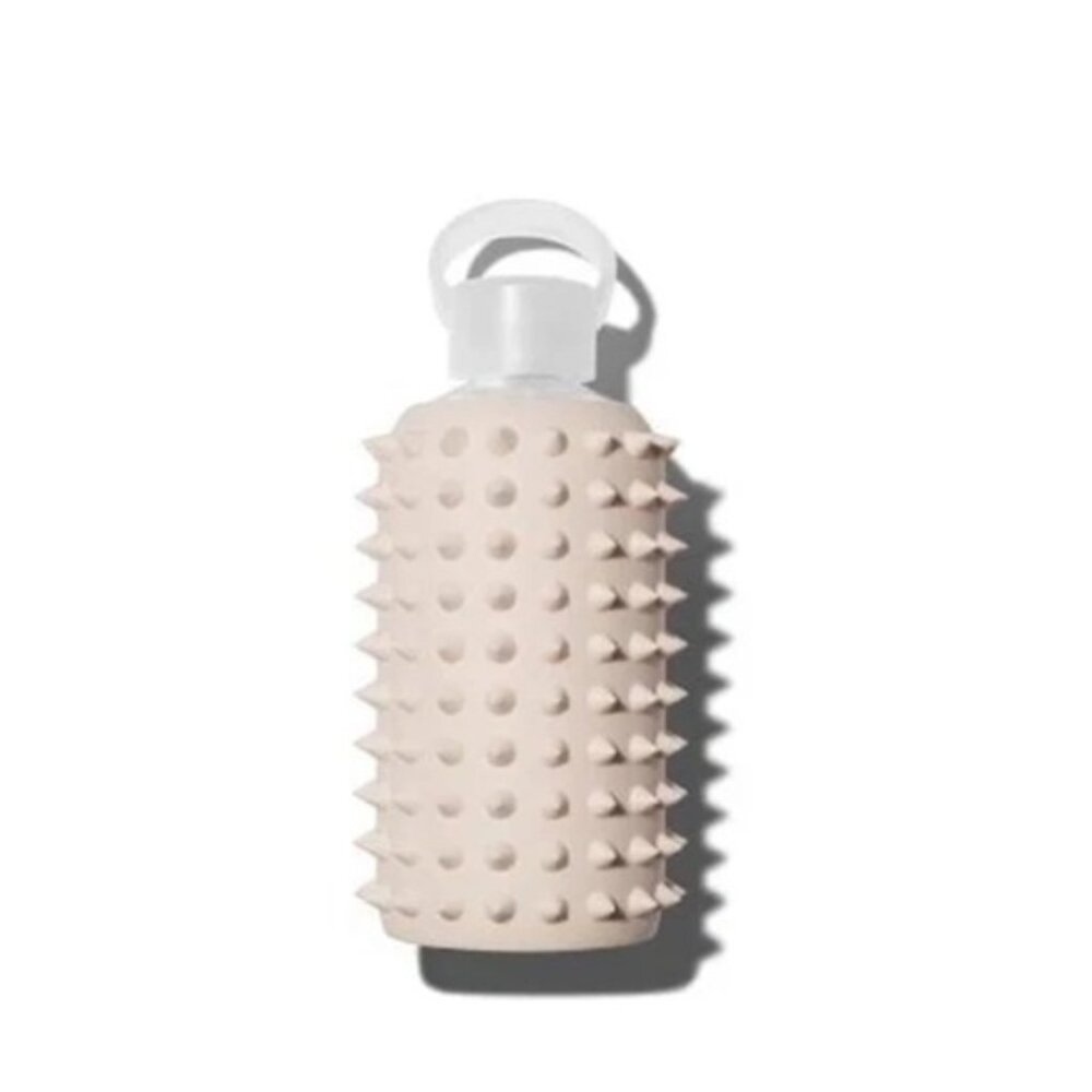 BKR Glass Water Bottle Spiked Doe (Light Fawn Beige) 16oz/500ml